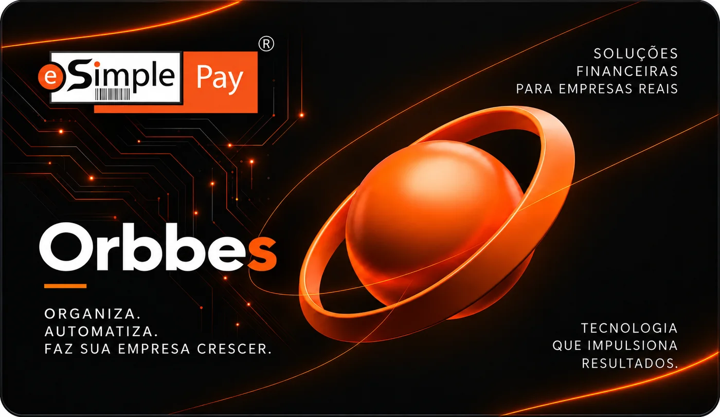 Cartão Leuca — frente, marca Orbbes/e-SimplePay
